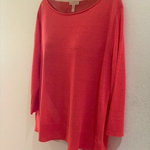 Eileen Fisher Linen Based Sweater Woman